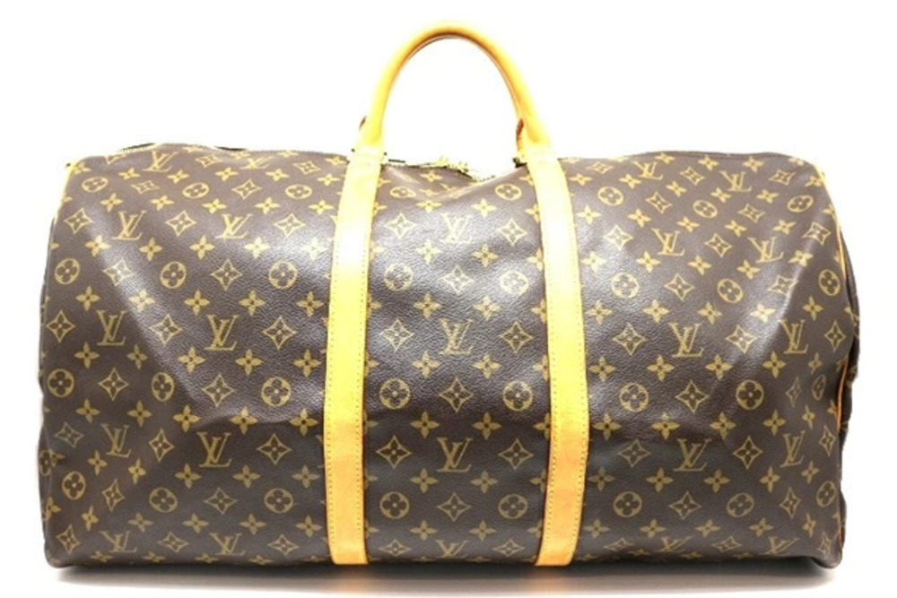 LOUIS VUITTON Keepall Bandouliere Boston Bag Monogram